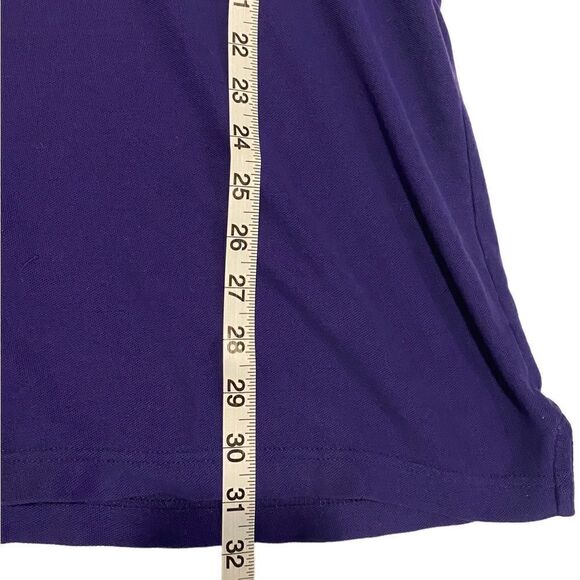 Club Room Short Sleeve Polo Shirt Mens XL Purple Casual AL0059 - Picture 3 of 7